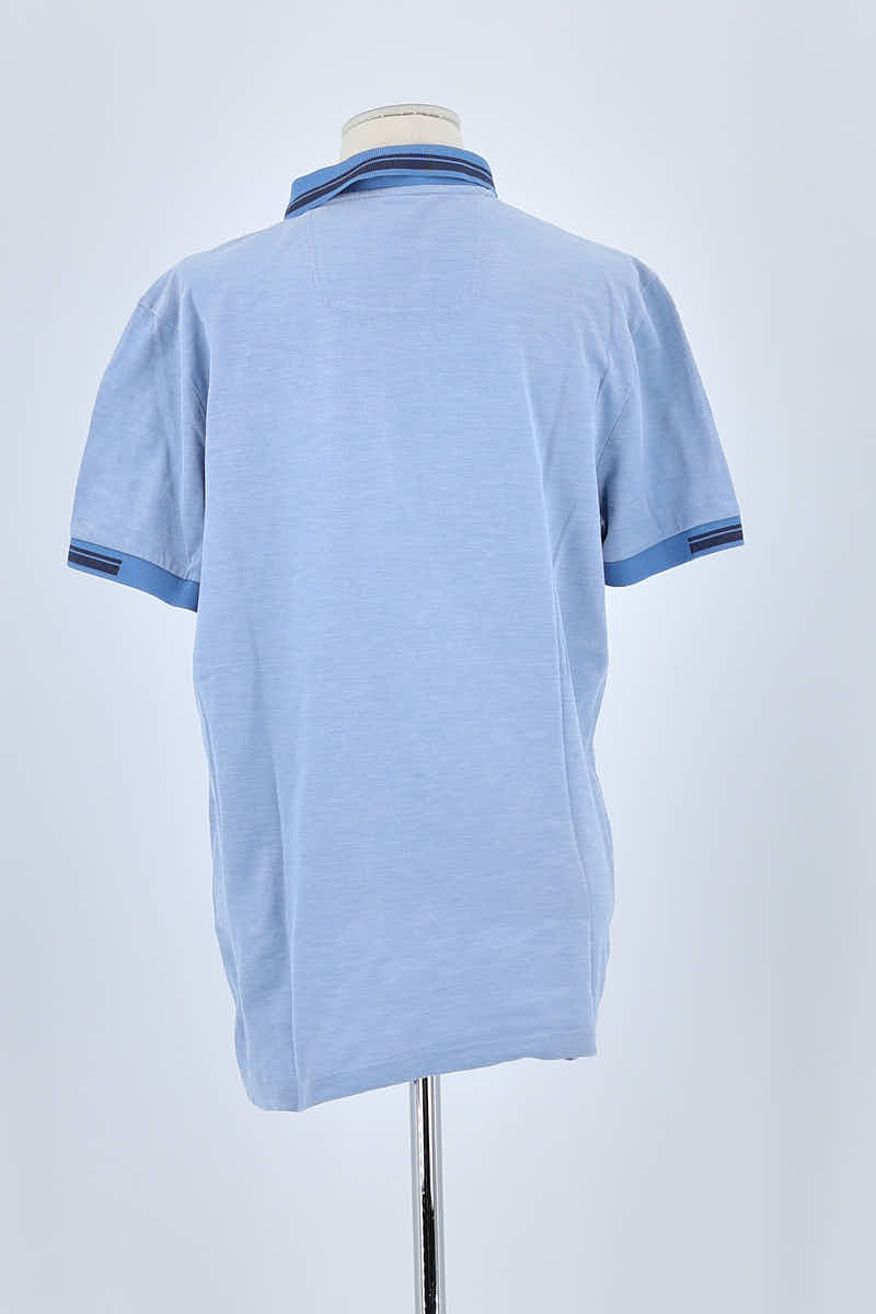 Polo Hugo Boss Bleu en Coton