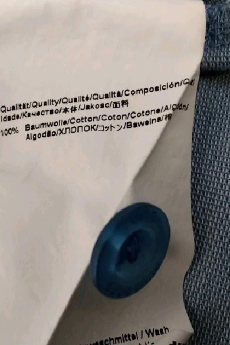 Polo Hugo Boss Bleu en Coton