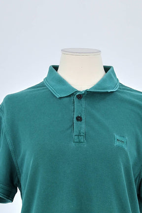 Polo Hugo Boss Vert en Coton