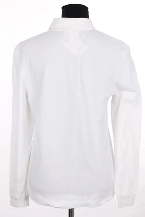 Polo Lacoste Blanc en Coton