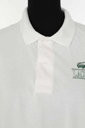 Polo Lacoste Blanc en Coton