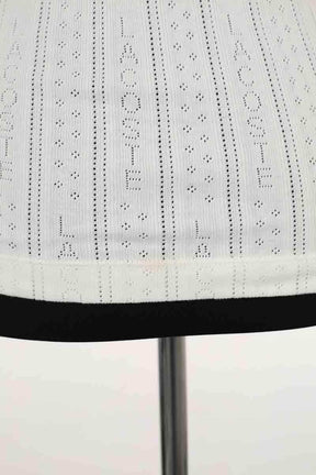 Polo Lacoste Blanc en Coton