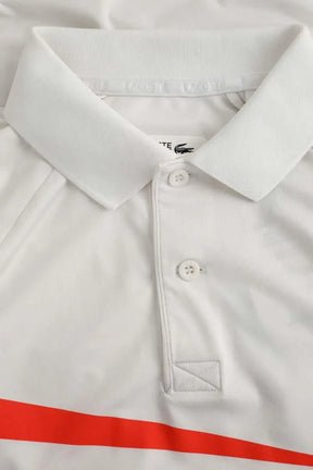 Polo Lacoste Blanc en Polyester