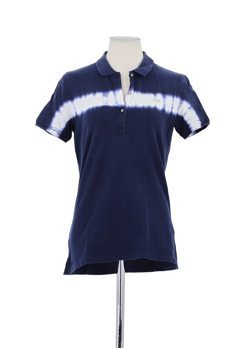 Polo Lacoste Bleu en Coton, taille L - Seconde Main