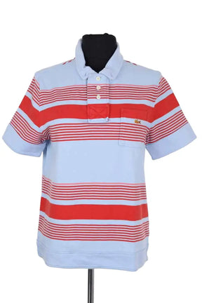 Polo Lacoste Bleu en Coton, taille S - Seconde Main