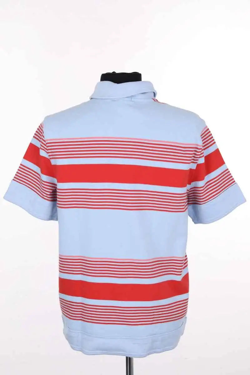 Polo Lacoste Bleu en Coton