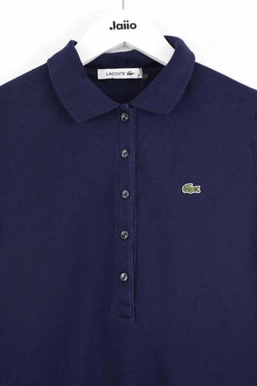 Polo Lacoste Bleu en Coton