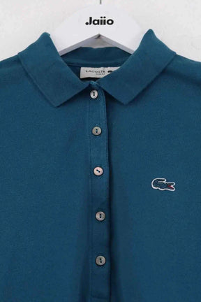 Polo Lacoste Bleu en Coton