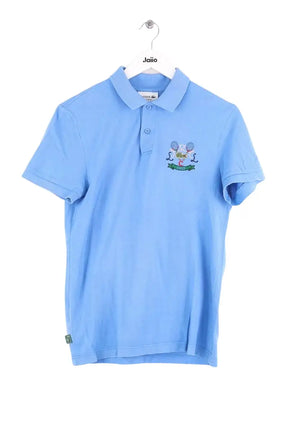 Polo Lacoste Bleu en Coton, taille S - Seconde Main