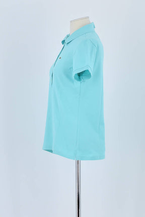 Polo Lacoste Bleu en Coton