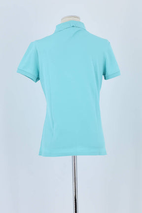 Polo Lacoste Bleu en Coton