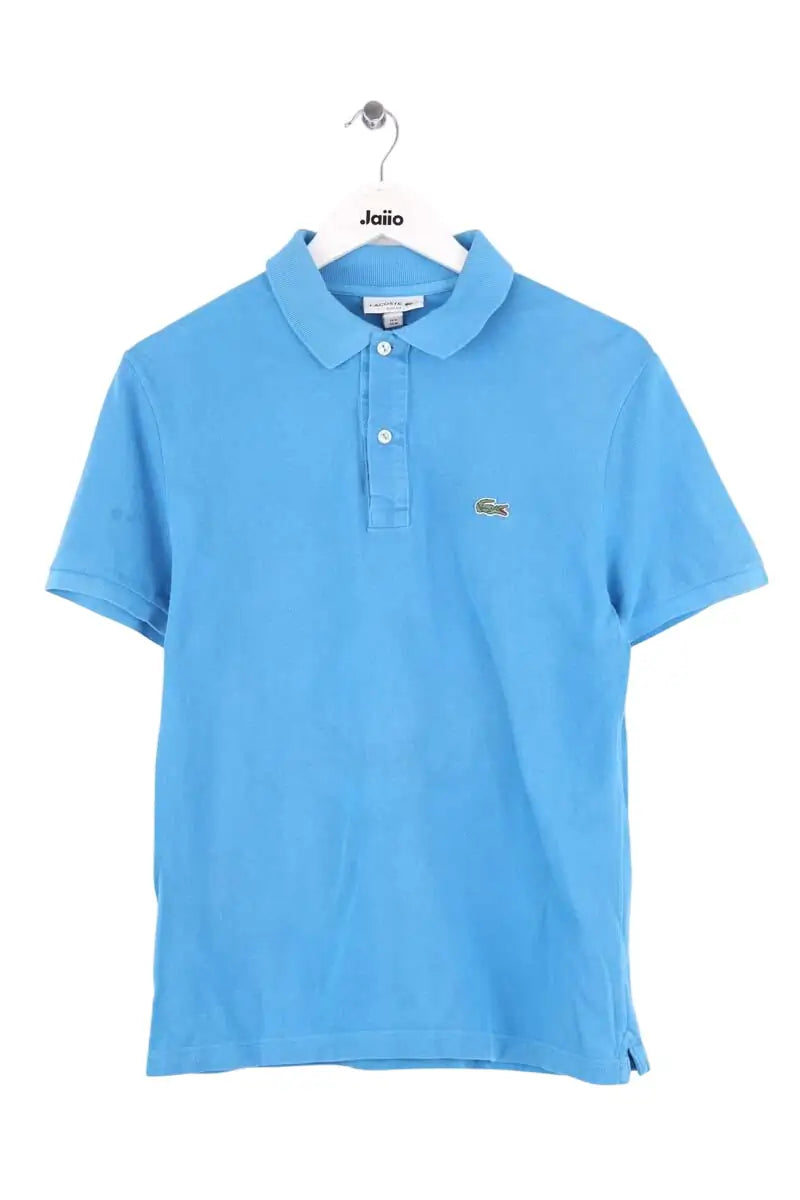 Polo Lacoste Bleu en Coton, taille XL - Seconde Main