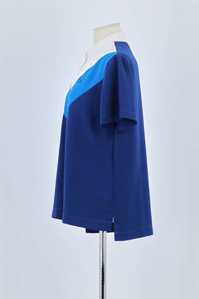 Polo Lacoste Bleu en Viscose