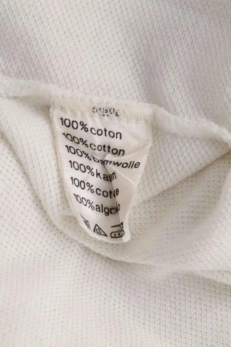 Polo Lacoste Ecru en Coton