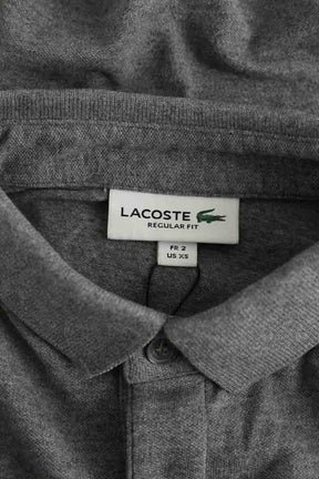 Polo Lacoste Gris en Coton