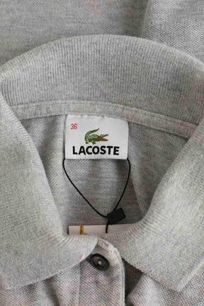 Polo Lacoste Gris en Coton