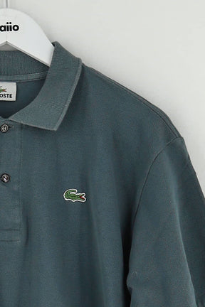 Polo Lacoste Gris en Coton