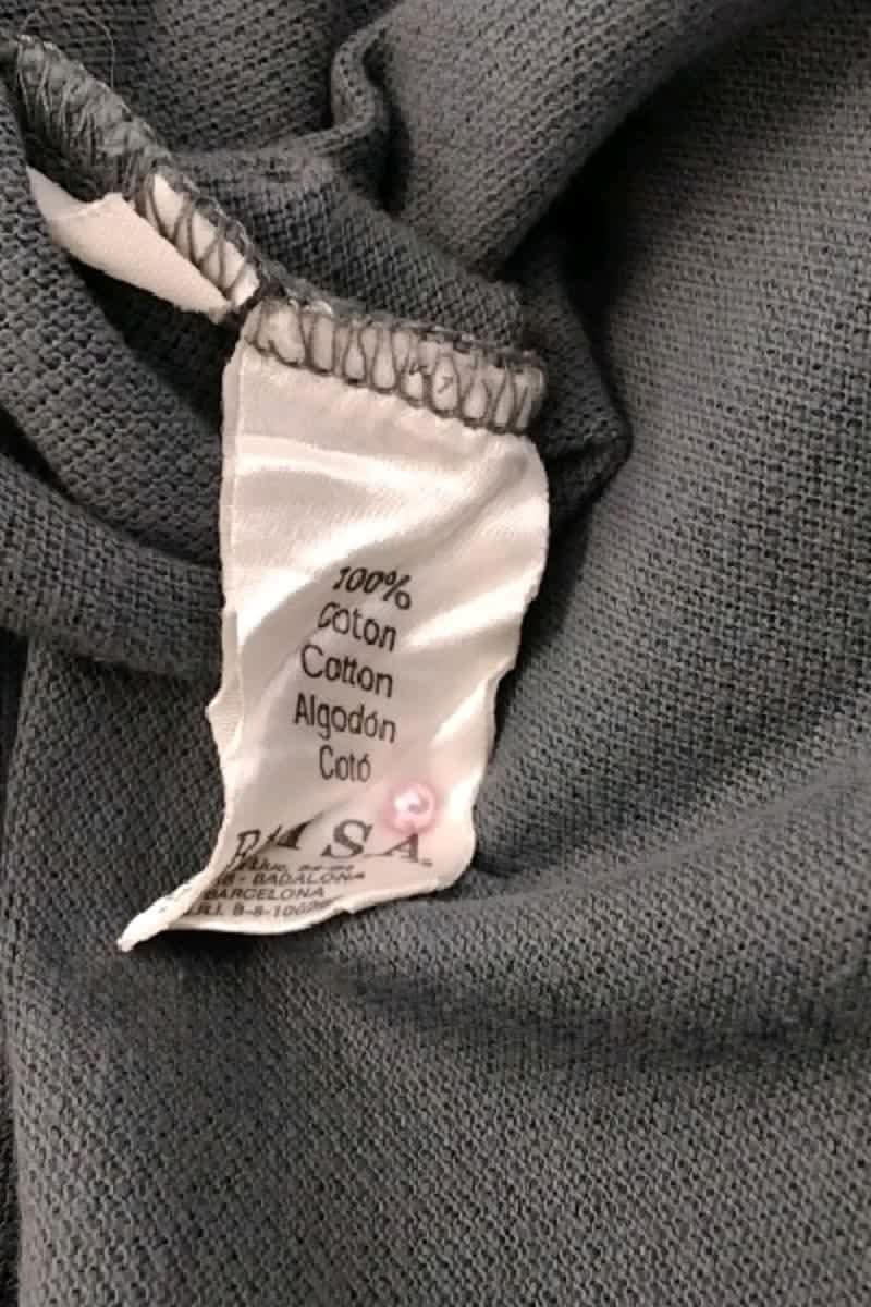 Polo Lacoste Gris en Coton