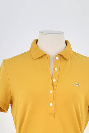Polo Lacoste Jaune en Coton