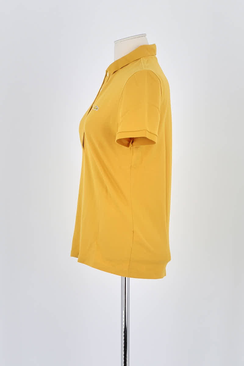 Polo Lacoste Jaune en Coton