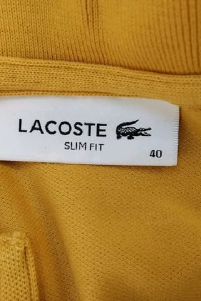 Polo Lacoste Jaune en Coton