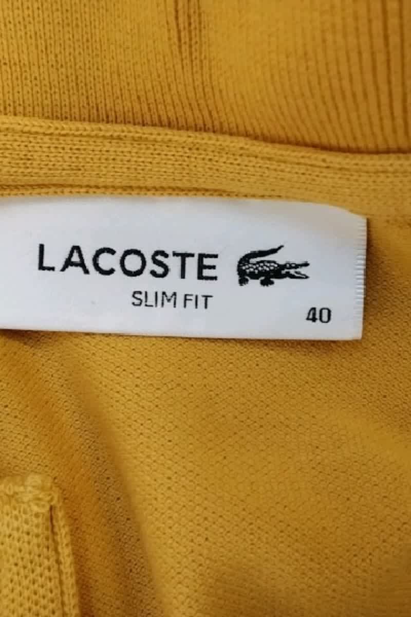 Polo Lacoste Jaune en Coton