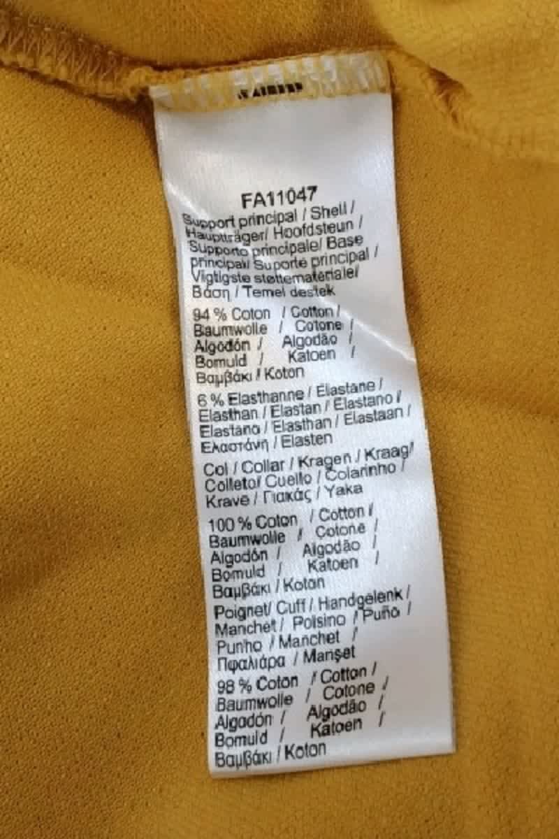 Polo Lacoste Jaune en Coton