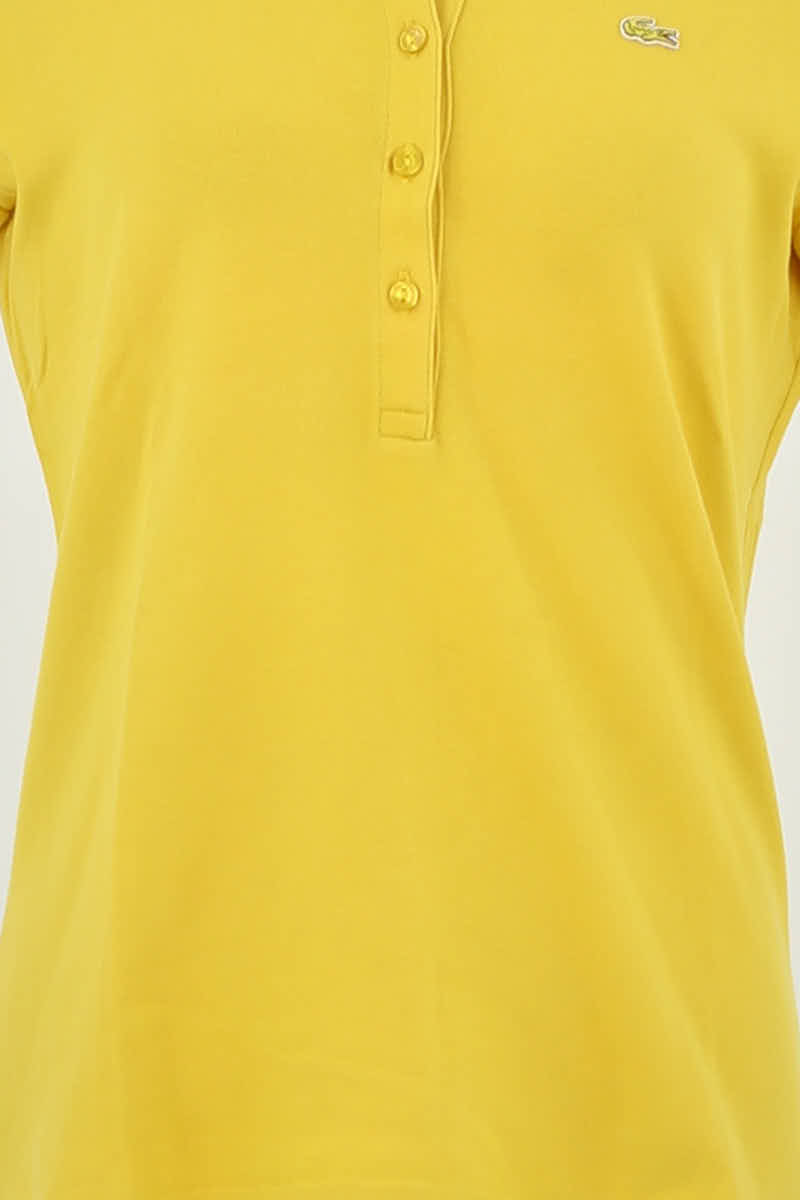 Polo Lacoste Jaune en Coton