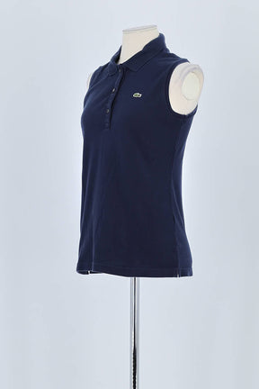 Polo Lacoste Marine en Coton