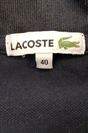 Polo Lacoste Marine en Coton