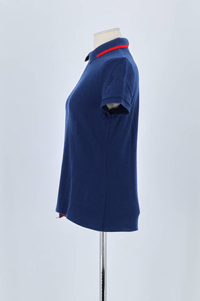 Polo Lacoste Marine en Coton