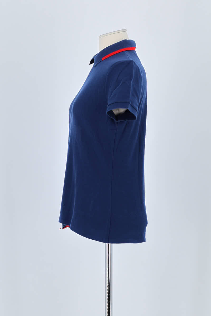 Polo Lacoste Marine en Coton