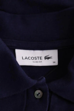 Polo Lacoste Marine en Coton