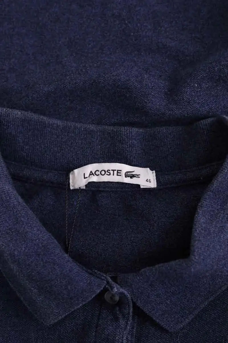 Polo Lacoste Marine en Coton