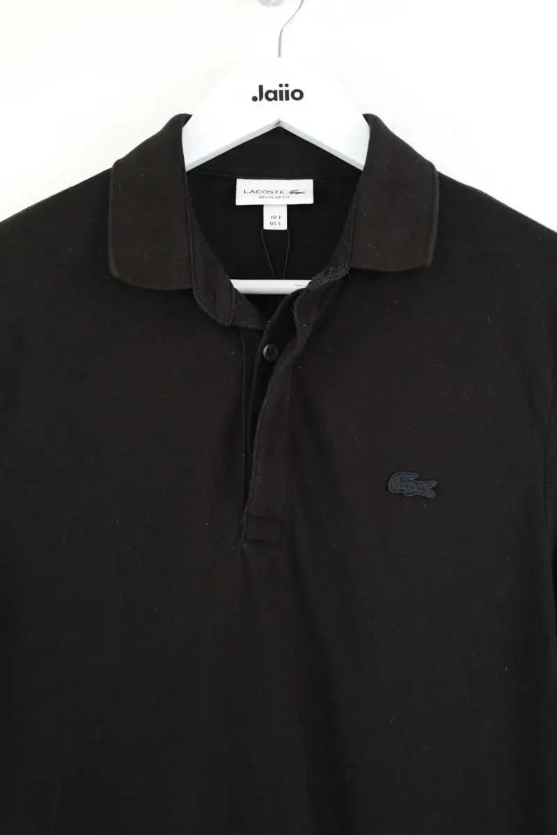 Polo Lacoste Noir en Coton