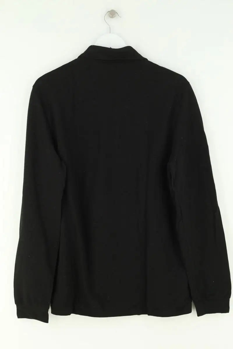 Polo Lacoste Noir en Coton