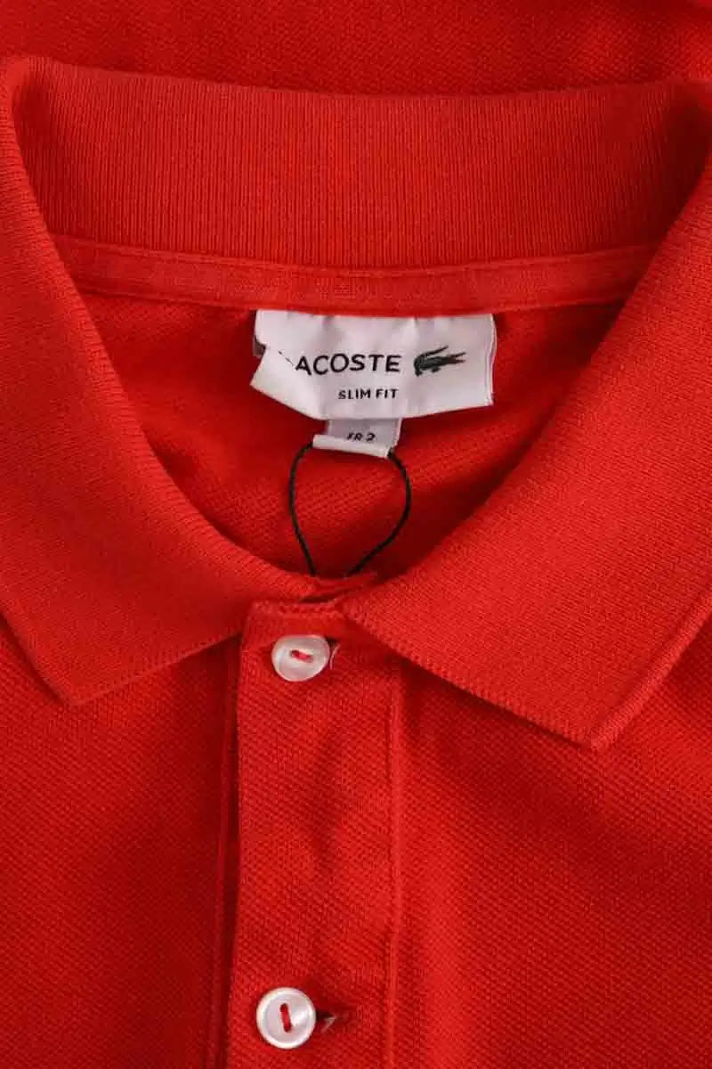 Polo Lacoste Orange en Coton
