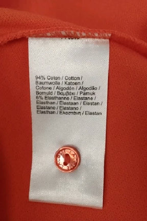 Polo Lacoste Orange en Coton