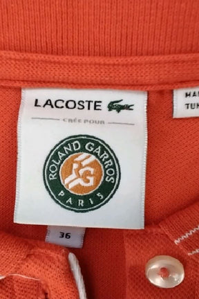 Polo Lacoste Orange en Coton