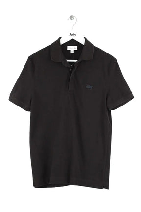 Polo Lacoste Regular fit Noir en Coton, taille L - Seconde Main