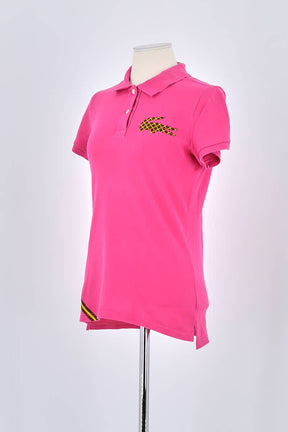 Polo Lacoste Rose en Coton