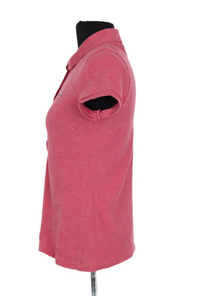 Polo Lacoste Rose en Coton