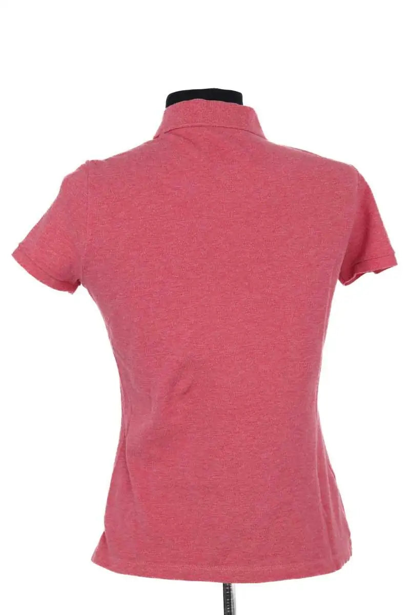 Polo Lacoste Rose en Coton
