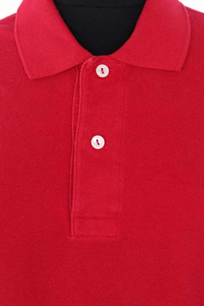 Polo Lacoste Rouge en Coton