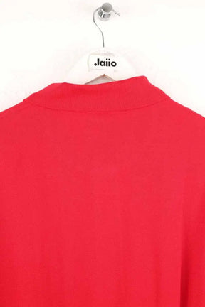 Polo Lacoste Rouge en Coton