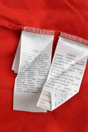 Polo Lacoste Rouge en Coton