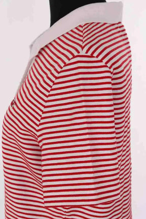 Polo Lacoste Rouge en Coton
