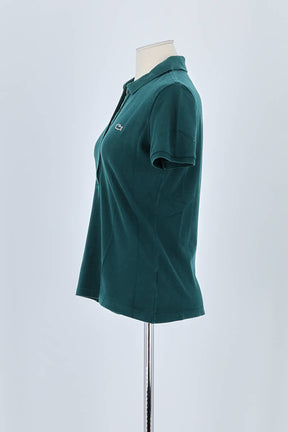 Polo Lacoste Vert en Coton
