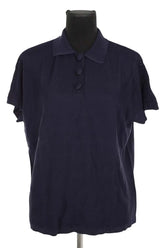 Polo Montagut Melisse Bleu en Polyamide, taille M - Seconde Main