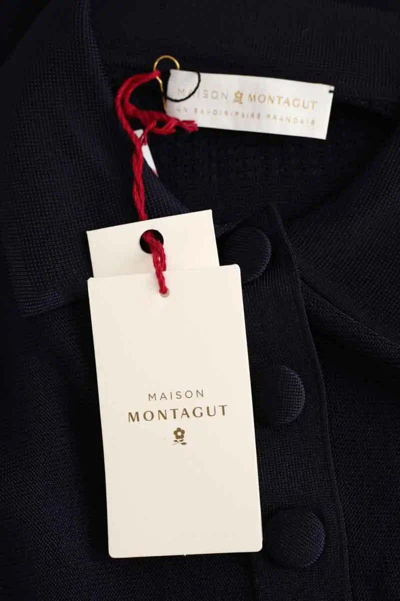 Polo Montagut Melisse Bleu en Polyamide